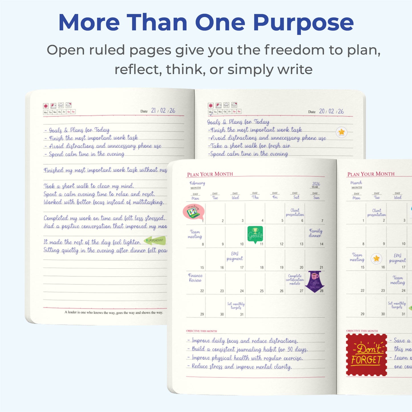 Synergy A5 Customizable Blank Journal