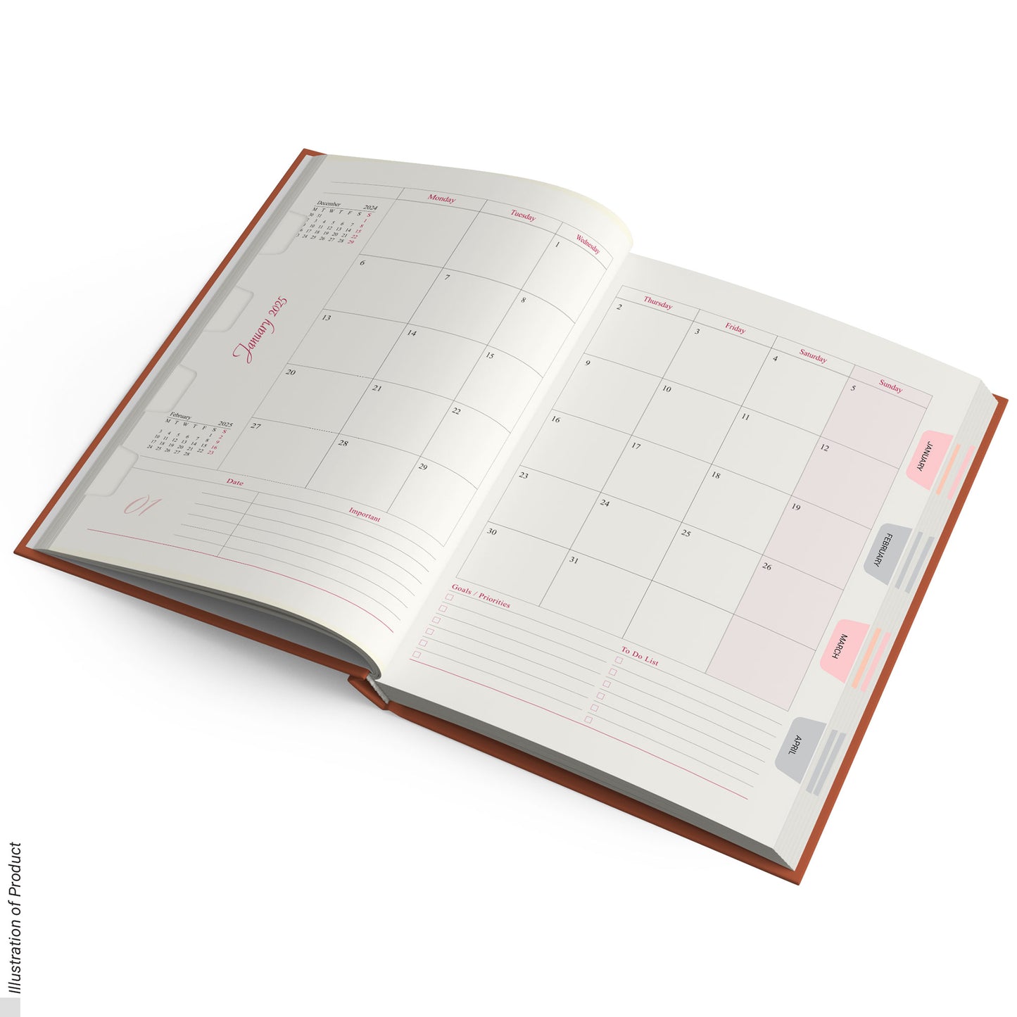 B5 Noble 1 Date Diary ForU