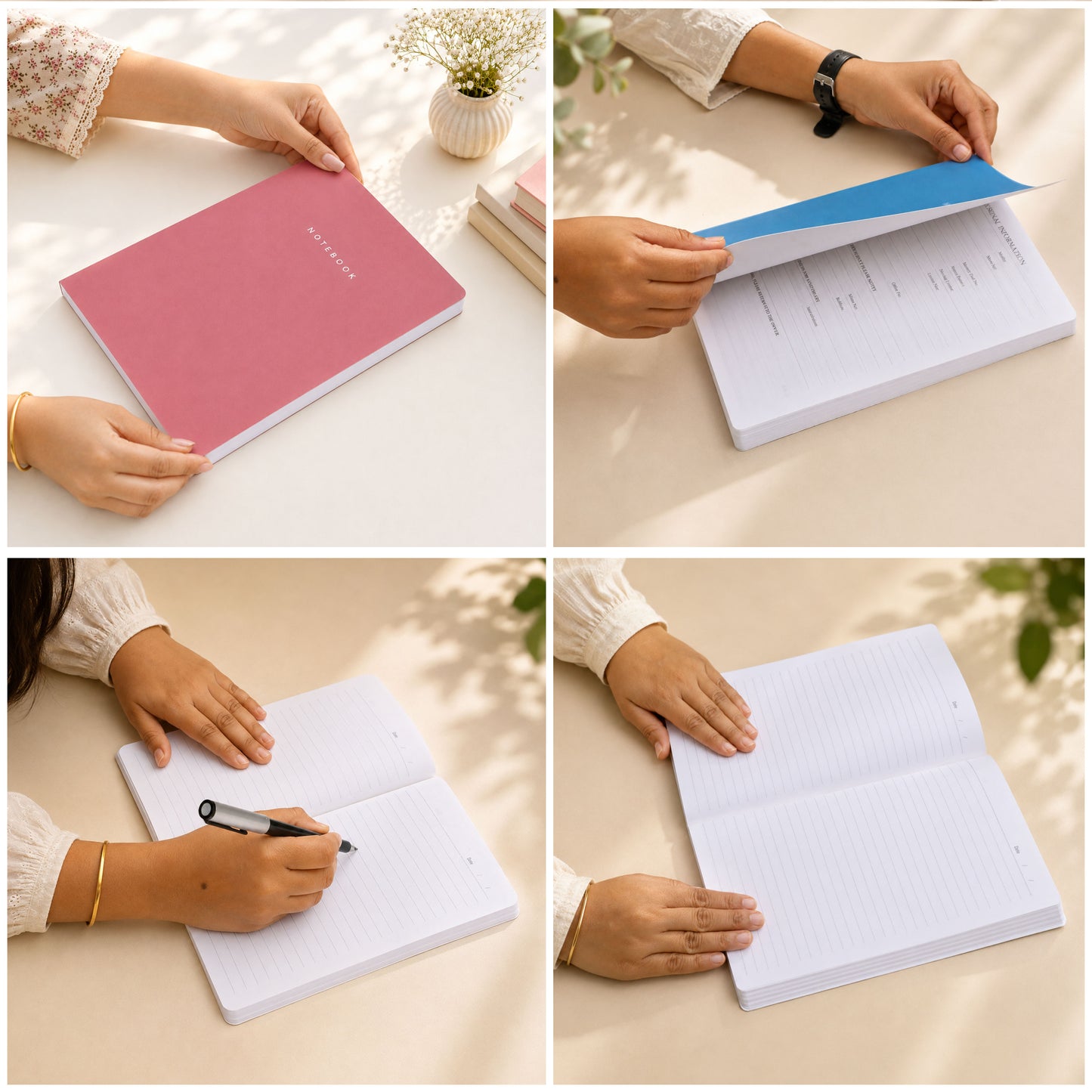 Work Mode Pack – Set of 5 Premium A5 Notebooks