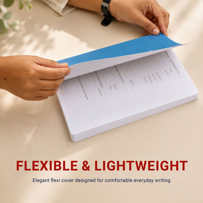 Work Mode Pack – Set of 5 Premium B5 Flexi Notebooks