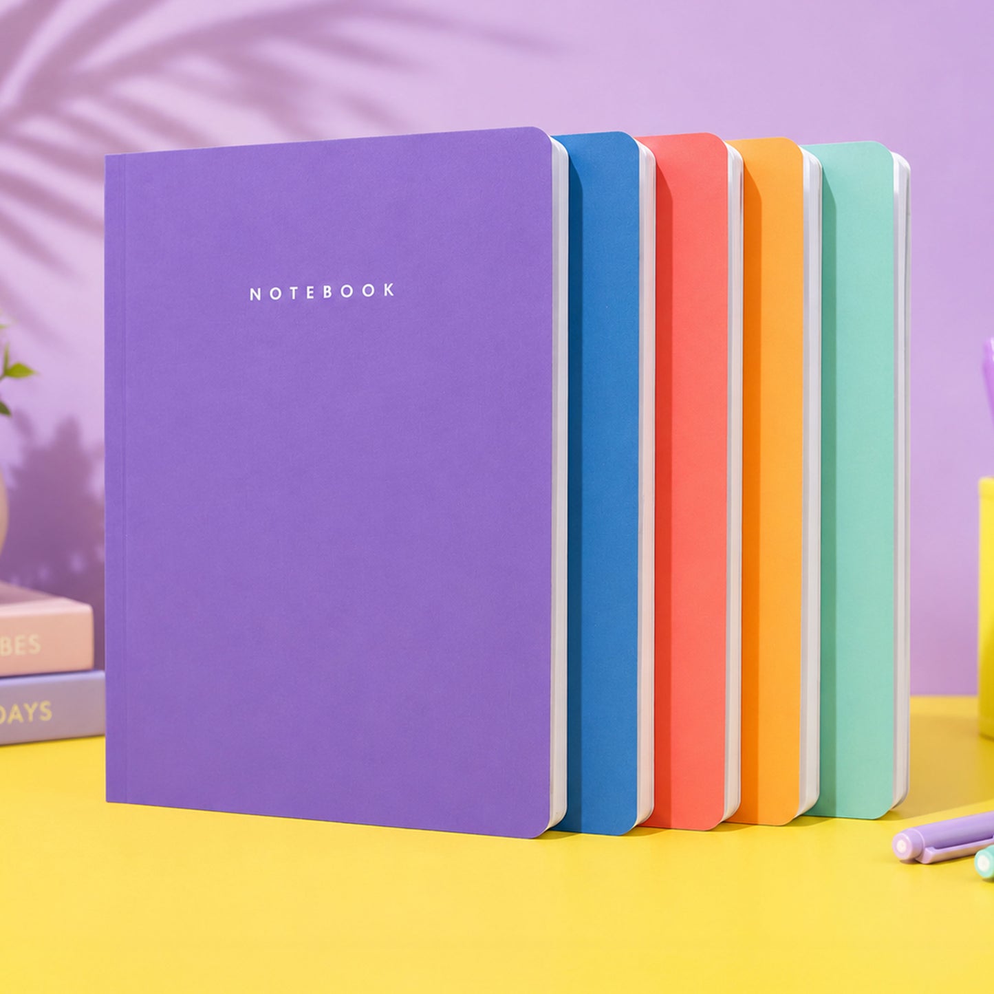 Work Mode Pack – Set of 5 Premium B5 Flexi Notebooks