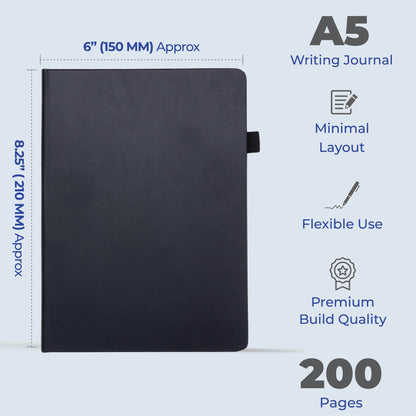 FOR U Reverie A5 Freeform Journal with Pen Holder