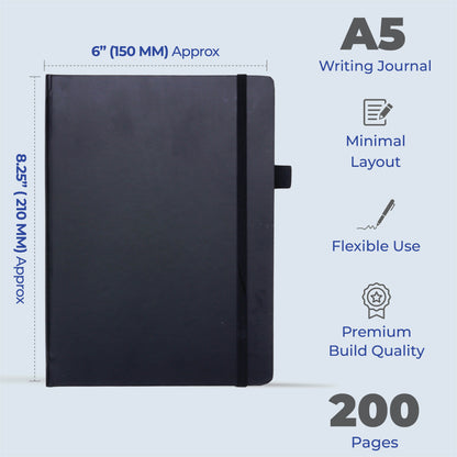 ForU Prism A5 Blank Journal for daily use