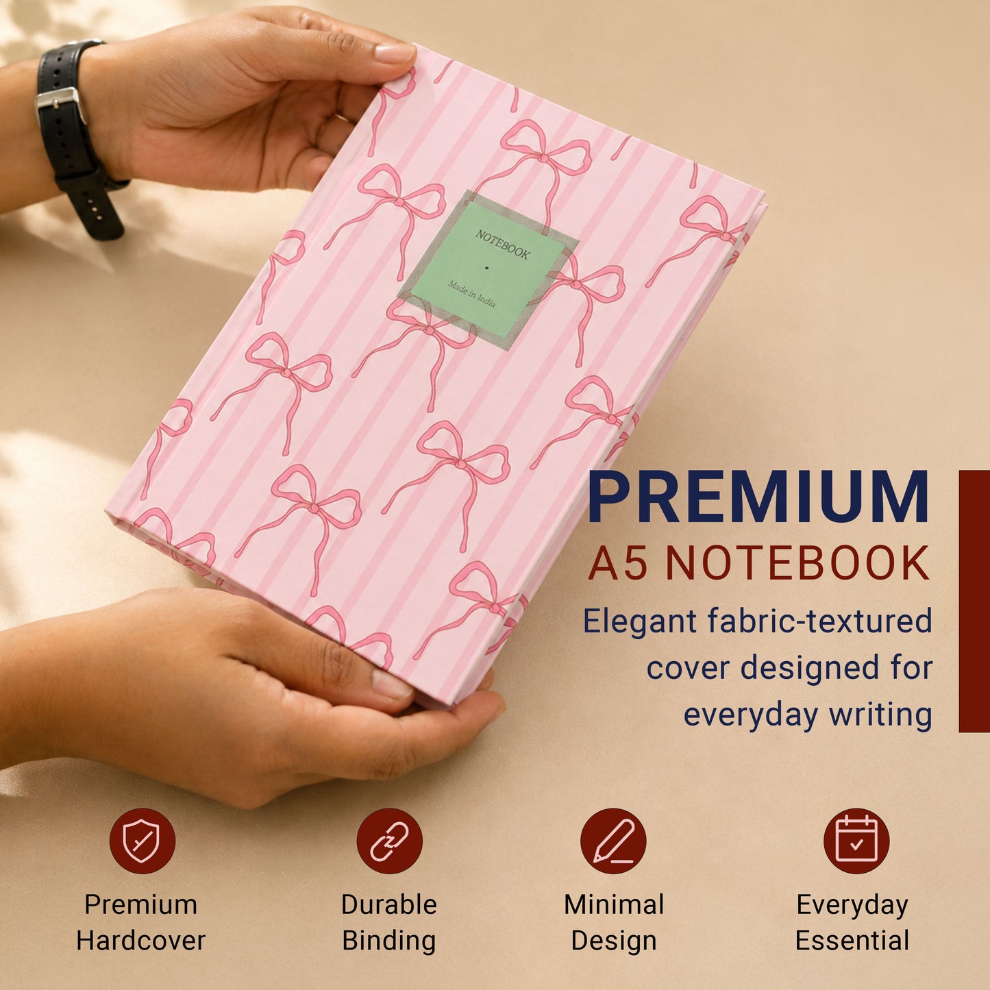 Good Things Pack of 5 Premium A5 Notebooks