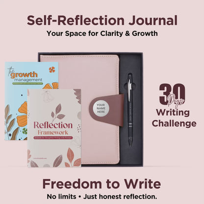 Self-Reflection Journal – Think Clearly, Reflect Deeply, and Grow with Purpose